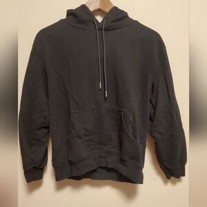 Black Hooded Sweatshirt